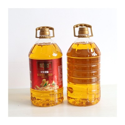 家用炒菜油 和睦花生芝麻食用植物调和油5L 家用商用烹饪色拉油图5