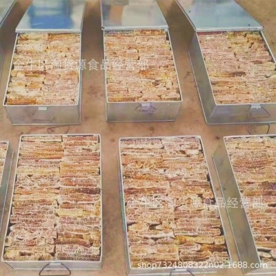 蜂巢蜜铁箱散装盒装木框土蜂蜜批发跑江湖展会景点地摊货源送录音图5