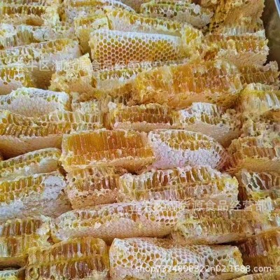 蜂巢蜜铁箱散装盒装木框土蜂蜜批发跑江湖展会景点地摊货源送录音图3