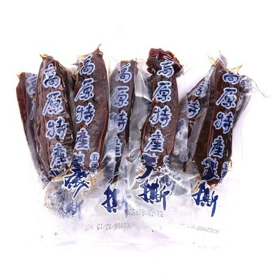 高原风味手撕鸭肉景区特产展会美食街零食小吃手撕牛肉干厂家批发图4