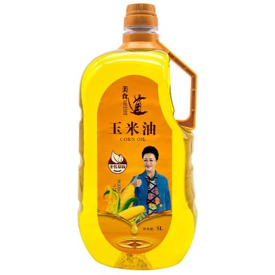 美食道5L一级玉米油非转基因食用油压榨玉米胚芽油5升植物油批发图5