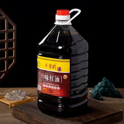四川红油商用5L只红不辣增红上色专用红油火锅凉皮凉拌菜烧烤鸡爪图2