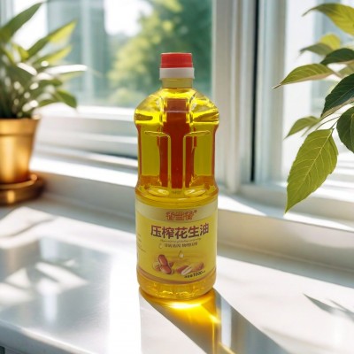 工厂直达 香当香1L物理压榨一级花生油家庭食用油 批发纯正浓郁图2