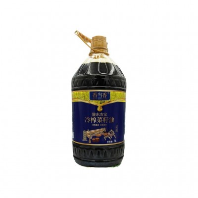 工厂直达 香当香5L冷榨菜籽油纯物理压榨 批发图5