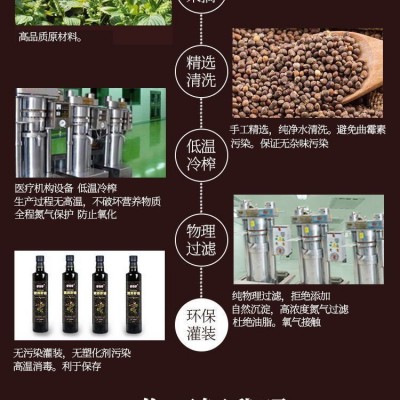工厂直达 香当香一级1000ml紫苏籽油礼盒纯物理冷榨批发价图4
