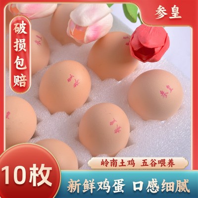 整箱新鲜土鸡蛋虫草蛋农家鲜鸡蛋早餐溏心鸡蛋柴鸡蛋商用批发