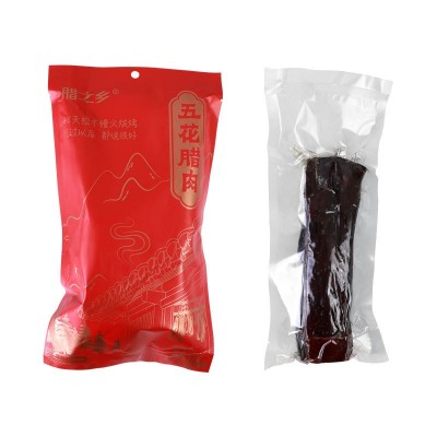 腊之乡湖南特产五花腊肉传统风味口味醇厚柴火松木烘烤麻辣腊猪肉图5