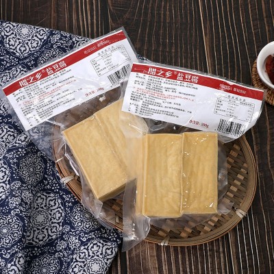 盐豆腐湖南石磨原味嫩豆腐干香原味豆干香干子醋水做炒菜卤用豆腐图4