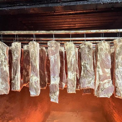 四川熏肉前腿腊肉烟熏柴火土猪肉农家自制五花腊肉量大从优图3