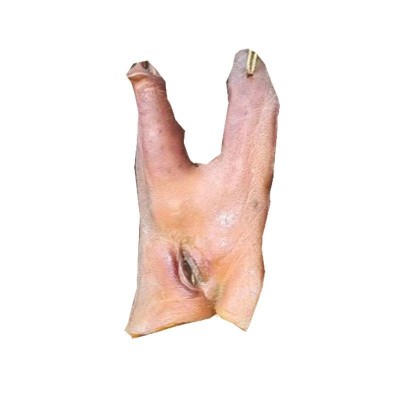 四川特产农家柴火烟熏腊猪脸肉正宗腊味猪头皮熏肉腊猪皮咸猪头肉图5