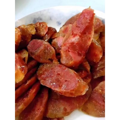 腊肠正宗四川麻辣香肠纯肉川味特产腊货餐饮传统烟熏农家自制腊肉图5