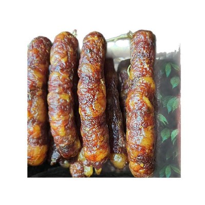 腊肠正宗四川麻辣香肠纯肉川味特产腊货餐饮传统烟熏农家自制腊肉图3