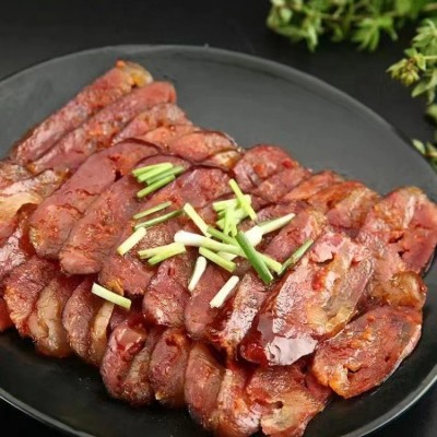 腊肠正宗四川麻辣香肠纯肉川味特产腊货餐饮传统烟熏农家自制腊肉图4