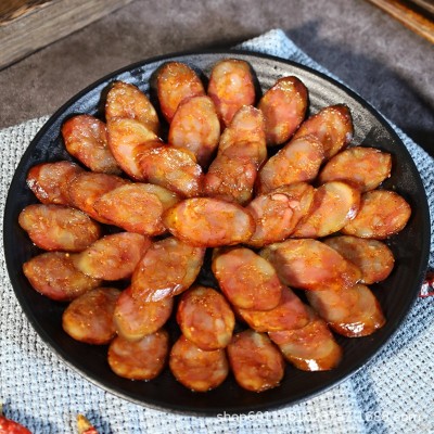 湖北恩施特产麻辣香肠腊肉腊肠农家手工自制土家烟熏川味辣味腊肠图4