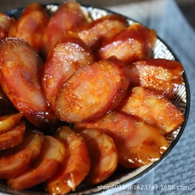 湖北恩施特产麻辣香肠腊肉腊肠农家手工自制土家烟熏川味辣味腊肠图3