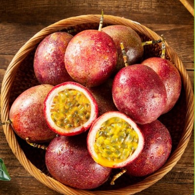 紫色百香果3斤广西新鲜现摘水果西番莲越南中大红果批发图4