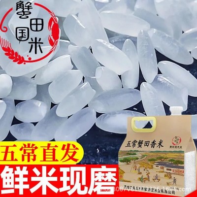 正宗蟹田国米五常大米原粮稻花香2号10斤东北产地直发当季新米图3