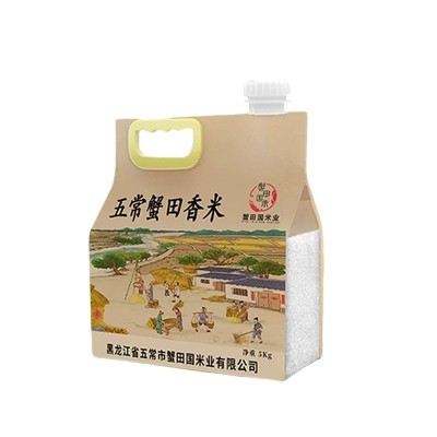 正宗蟹田国米五常大米原粮稻花香2号10斤东北产地直发当季新米图5