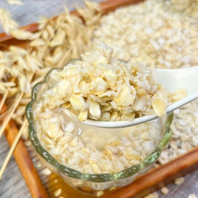 包邮原味内蒙燕麦片500g1000g营养控0添加蔗糖代餐谷物早餐工厂现3罐图2