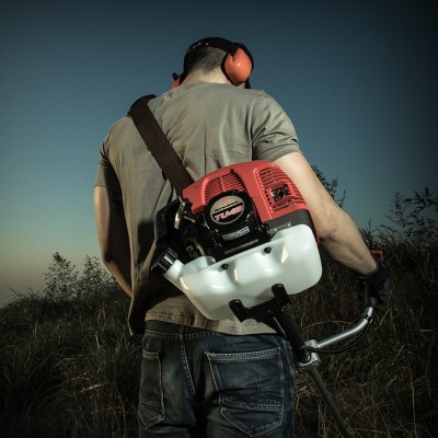 优选三菱TU43引擎割草机二冲程斜挂式打草机割灌机劈山开荒机图4