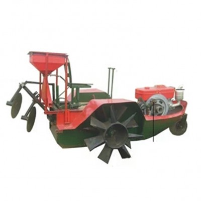 22马力水田稻田藕田滩涂船式拖拉机机耕船旋耕机高效好耐用图2