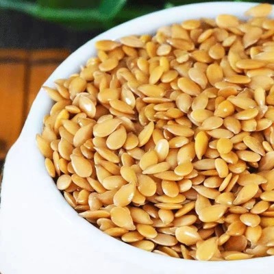 生黄金色亚麻籽批发当季新货50斤内蒙古亚麻籽图4