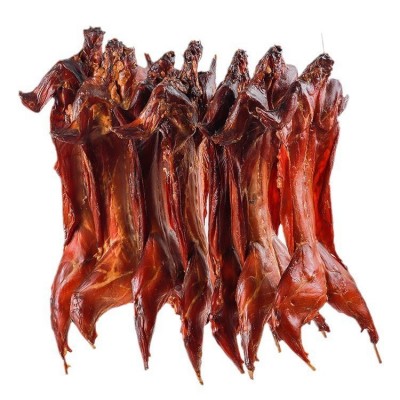 柴火烟熏兔肉750g自然风干地摊餐饮腊味美食手工腌制整只装咸兔子图4