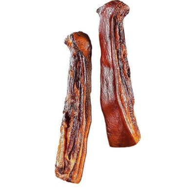 批发农家腊肉一斤装手工自制风干后腿肉真空装柴火烟熏腊味美食