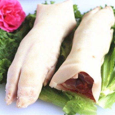 猪蹄现杀整只去筋猪脚猪爪生猪蹄前蹄农家散养冷冻猪蹄图2