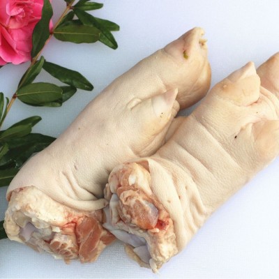 新鲜猪蹄猪蹄子猪手猪脚猪前蹄整只带筋发货图2
