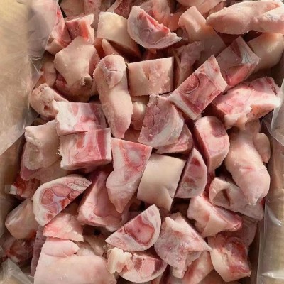 新鲜冷冻猪脚粒猪蹄块猪爪块 生鲜猪蹄猪肘关节与猪脚中间切块图2