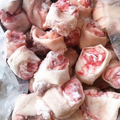 新鲜冷冻猪脚块猪脚圈脚圈块猪蹄猪手黄焖猪蹄红烧商用图3