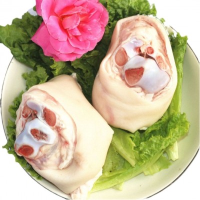 新鲜冷冻猪脚块猪脚圈脚圈块猪蹄猪手黄焖猪蹄红烧商用图5