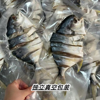 天然鱼干淡晒金鲳鱼海鲜干货金仓鱼食堂酒店餐饮鱼干批发顺丰包邮图3