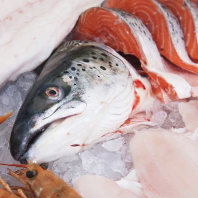 进口三文鱼整条轮切餐饮饭店批发日料刺身生鲜三文鱼切片寿司食材图2