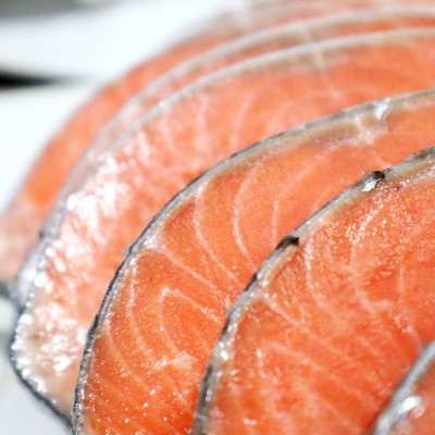 进口三文鱼整条轮切餐饮饭店批发日料刺身生鲜三文鱼切片寿司食材图3