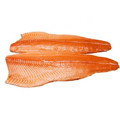 进口冷冻新鲜三文鱼现货整片约1.1kg日料刺身三文鱼鱼排餐饮批发图5