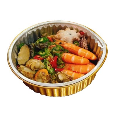 夏季热卖捞汁小海鲜熟食拼盘网红生腌捞汁蟹钳小八爪花螺加热即食图4