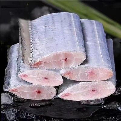 带鱼段中段冷冻海鲜水产东海带鱼中段无冰衣大刀鱼饭店商用批发图3