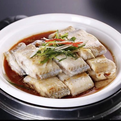 带鱼段中段冷冻海鲜水产东海带鱼中段无冰衣大刀鱼饭店商用批发图4