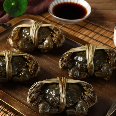 固城湖大闸蟹礼盒4.5两公蟹3.5两母蟹4对螃蟹直发源头产地图2