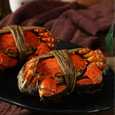 固城湖大闸蟹礼盒4.5两公蟹3.5两母蟹4对螃蟹直发源头产地图4