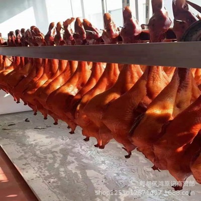 2025年2.2斤跑江湖地摊板鸭 烟熏板鸭九尺板鸭卤板鸭麻辣五香现货图3