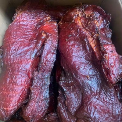 猪肉 麻辣大块肉 五香大块肉 跑江湖地摊展会酱香猪肉货源图2