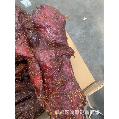 猪肉 麻辣大块肉 五香大块肉 跑江湖地摊展会酱香猪肉货源图5