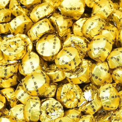 云南勐海糯米香普洱小沱茶普洱茶小沱茶熟茶迷你小金砖批发散装图3