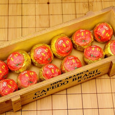 小青柑普洱茶云南宫廷熟茶叶陈皮柑普茶新会青皮橘桔普茶罐装送礼图4