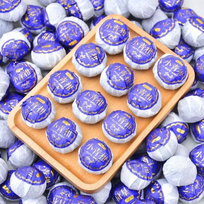 新会小青柑批发 陈皮生晒普洱茶熟茶小青桔茶叶 特产陈皮橘茶500g图4