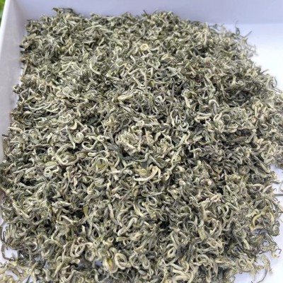 2024年明前碧螺春绿茶兰香型曲毫毛尖白豪高山绿茶新茶厂家批发图2