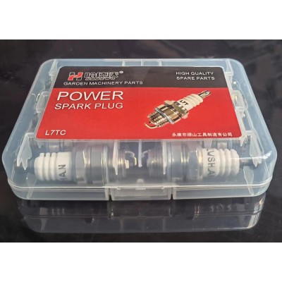 L7T火花塞汽油锯园林机械配件二冲程油锯割草机火花塞火嘴点火器图3